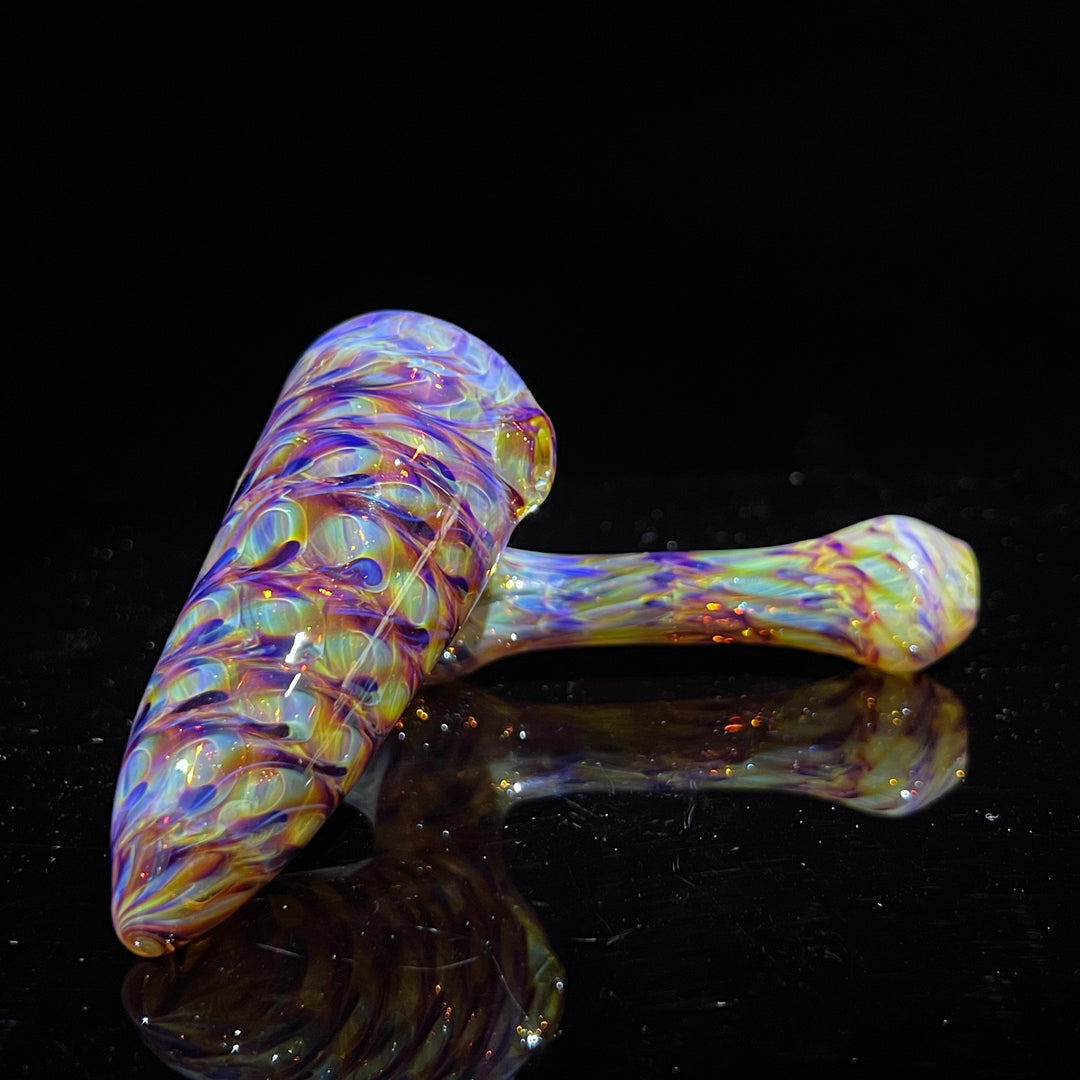 Jedi Multi-Color Sidecar Bubbler Glass Pipe Jedi Glassworks   