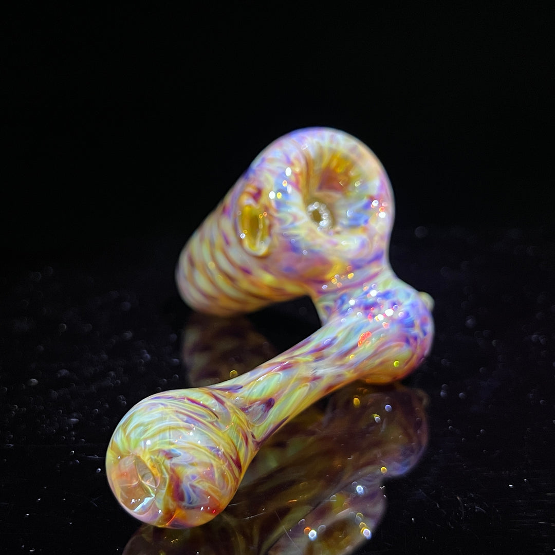 Jedi Multi-Color Sidecar Bubbler Glass Pipe Jedi Glassworks   