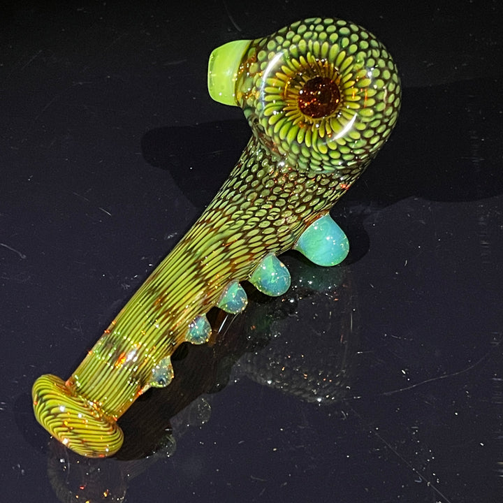 Snake Skin Sherlock Pipe Glass Pipe Firekist Glass   