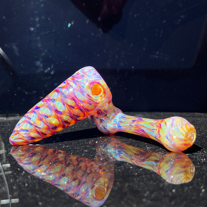 Jedi Multi-Color Sidecar Bubbler Glass Pipe Jedi Glassworks   