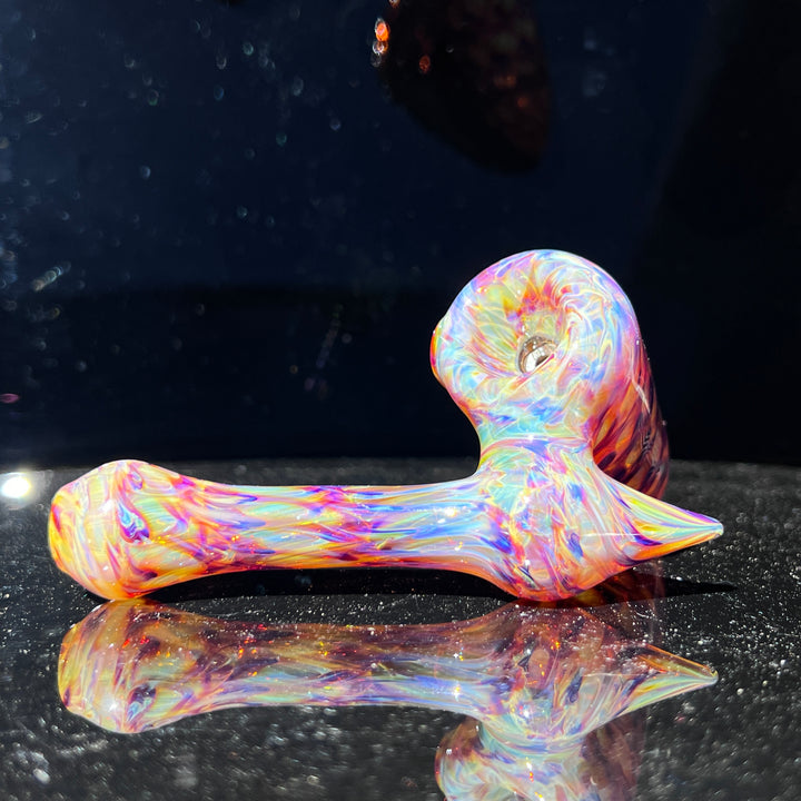 Jedi Multi-Color Sidecar Bubbler Glass Pipe Jedi Glassworks   