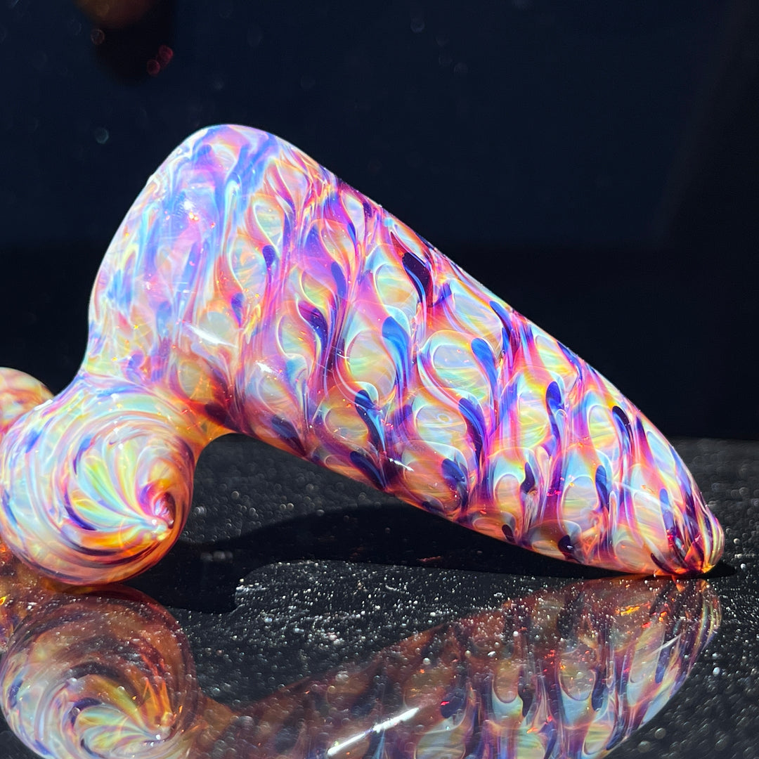 Jedi Multi-Color Sidecar Bubbler Glass Pipe Jedi Glassworks   