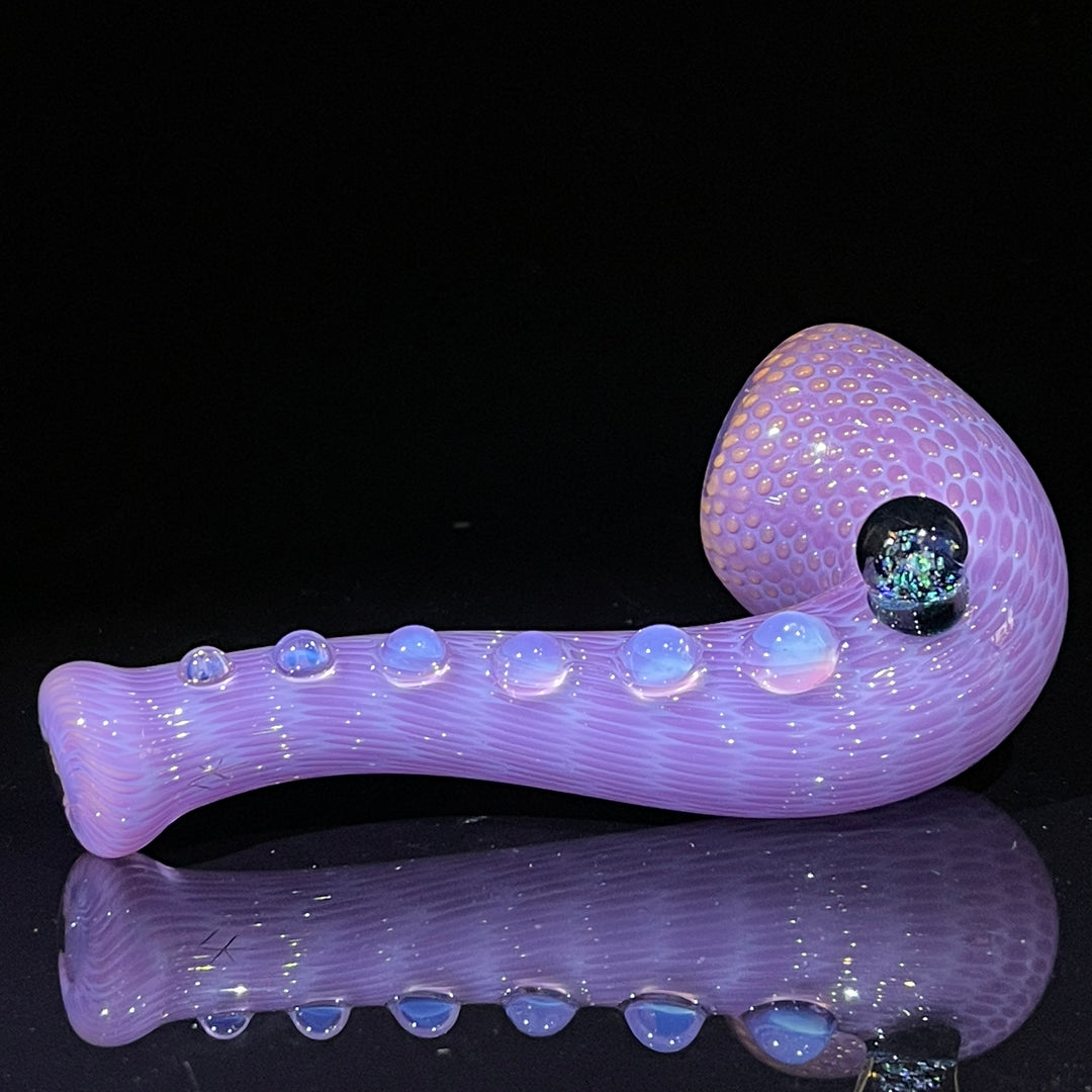 Snake Skin Sherlock Pipe Glass Pipe Firekist Glass   