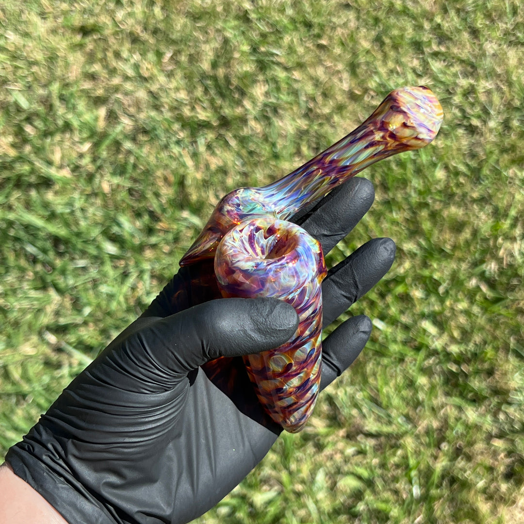 Jedi Multi-Color Sidecar Bubbler Glass Pipe Jedi Glassworks   