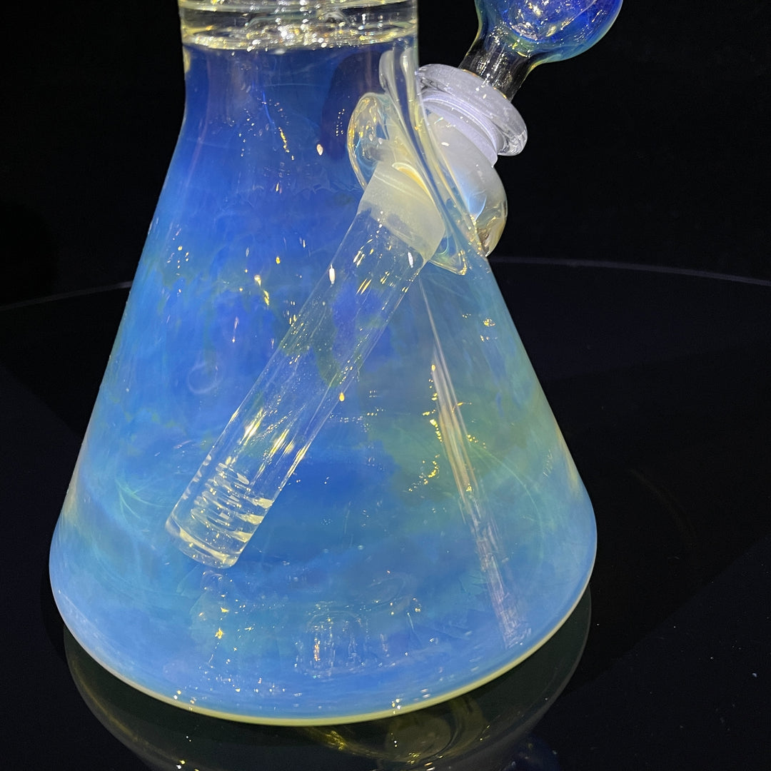 11" Fumed Perc Beaker Bong Glass Pipe Mary Jane's Glass