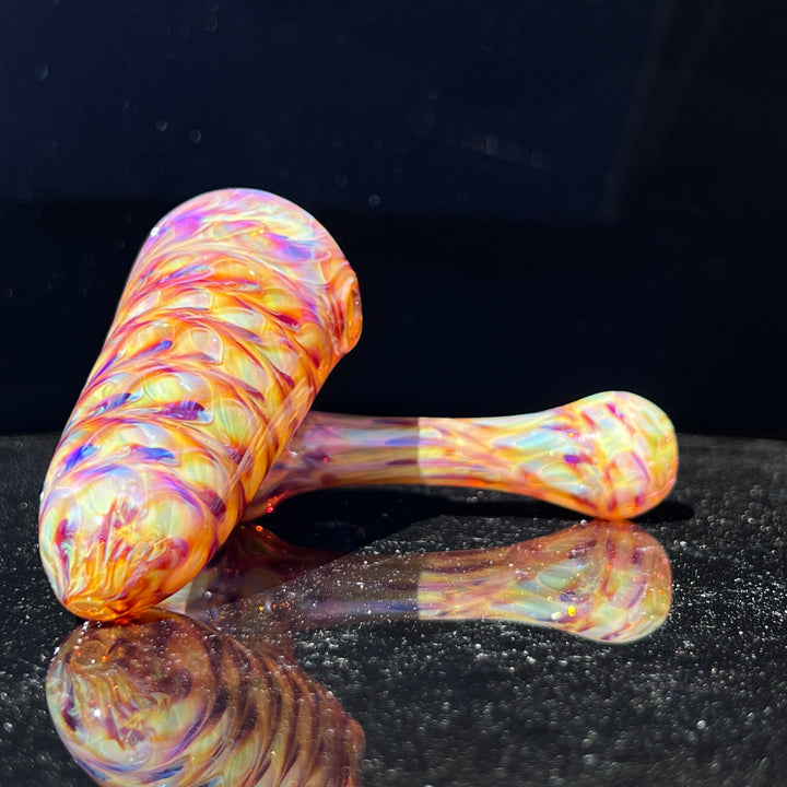 Jedi Multi-Color Sidecar Bubbler Glass Pipe Jedi Glassworks   