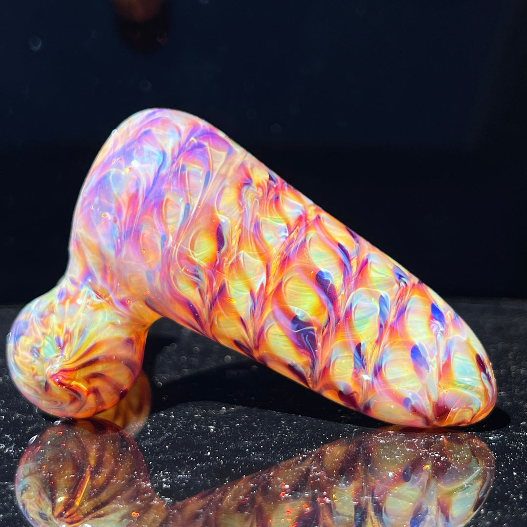 Jedi Multi-Color Sidecar Bubbler Glass Pipe Jedi Glassworks   