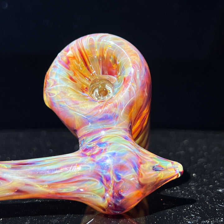 Jedi Multi-Color Sidecar Bubbler Glass Pipe Jedi Glassworks   