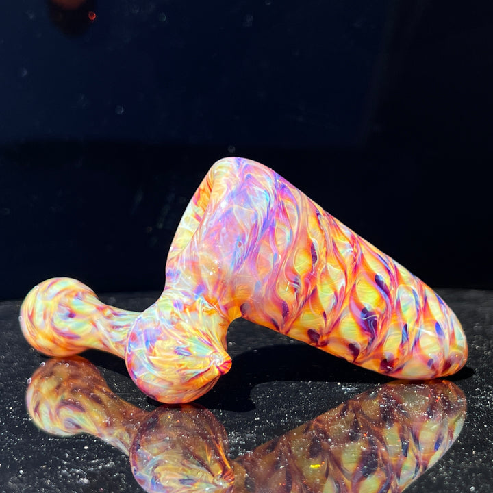 Jedi Multi-Color Sidecar Bubbler Glass Pipe Jedi Glassworks   