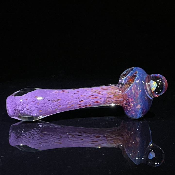 Purple Magic Opal Marble Pipe Glass Pipe Beezy Glass   