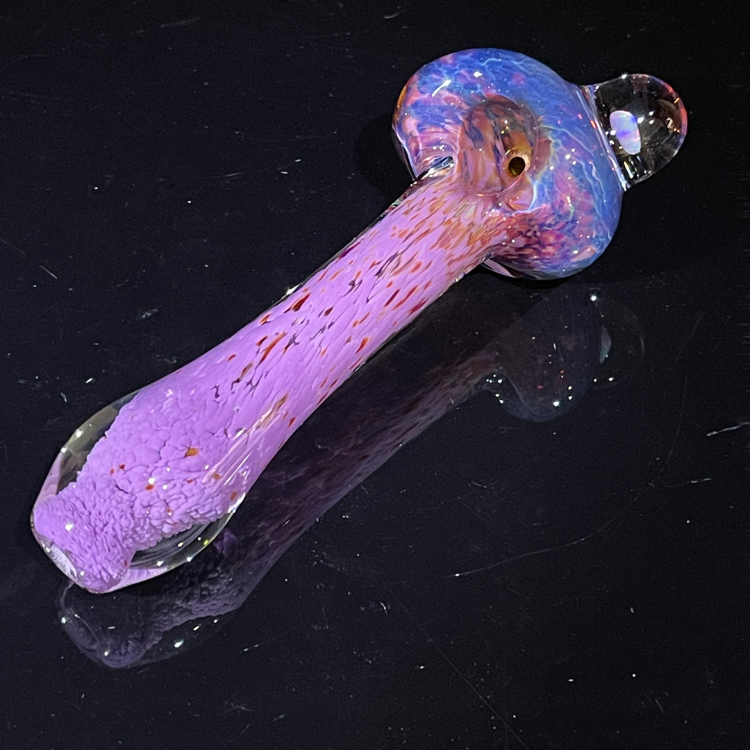 Purple Magic Opal Marble Pipe Glass Pipe Beezy Glass   