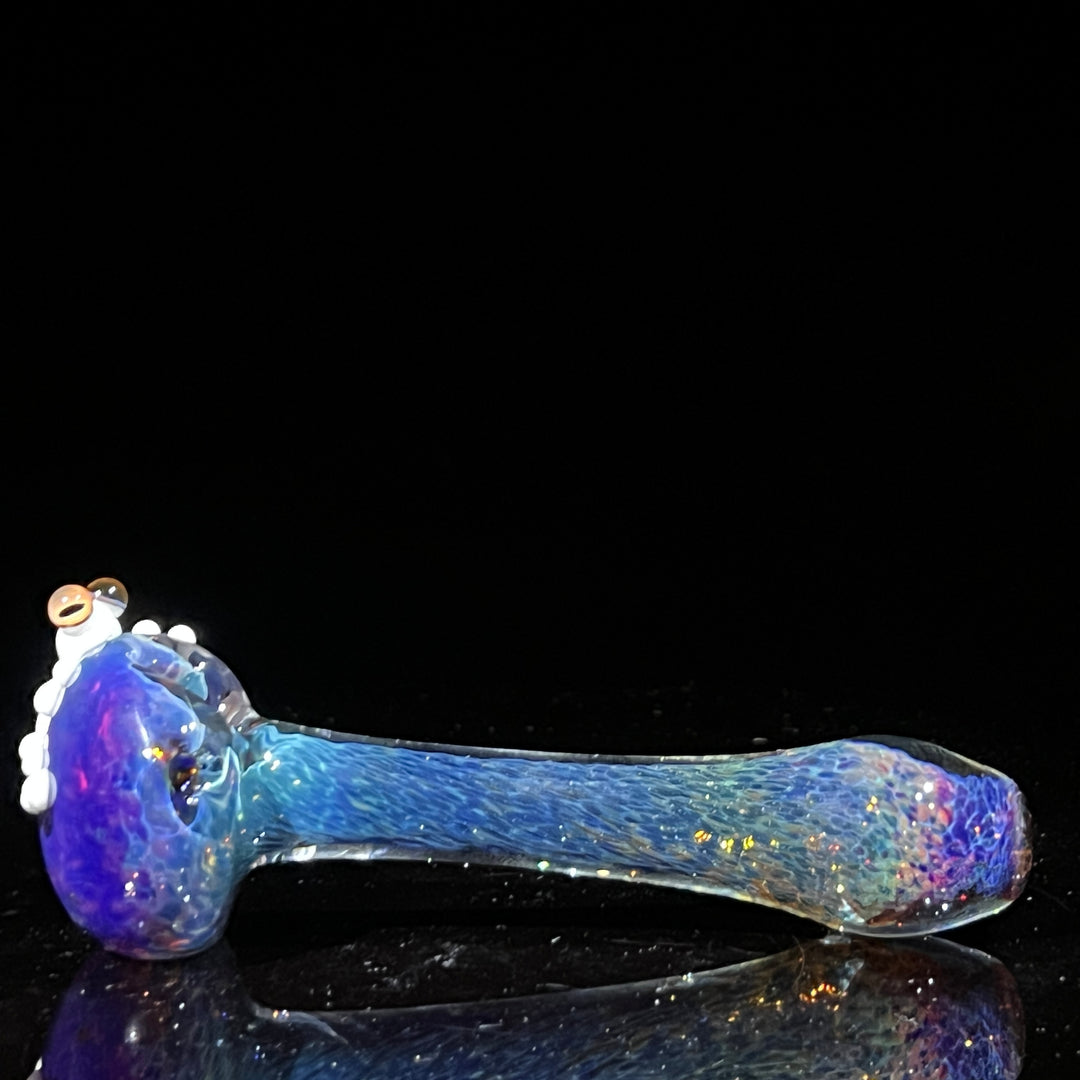 Purple Magic Frog Spoon Glass Pipe Beezy Glass