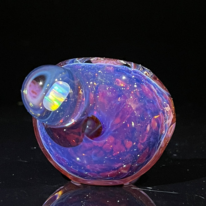 Purple Magic Opal Marble Pipe Glass Pipe Beezy Glass   