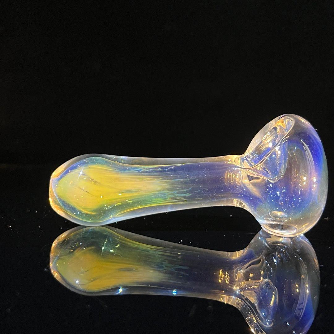 Fumed Color Changer Spoon Glass Pipe TG   