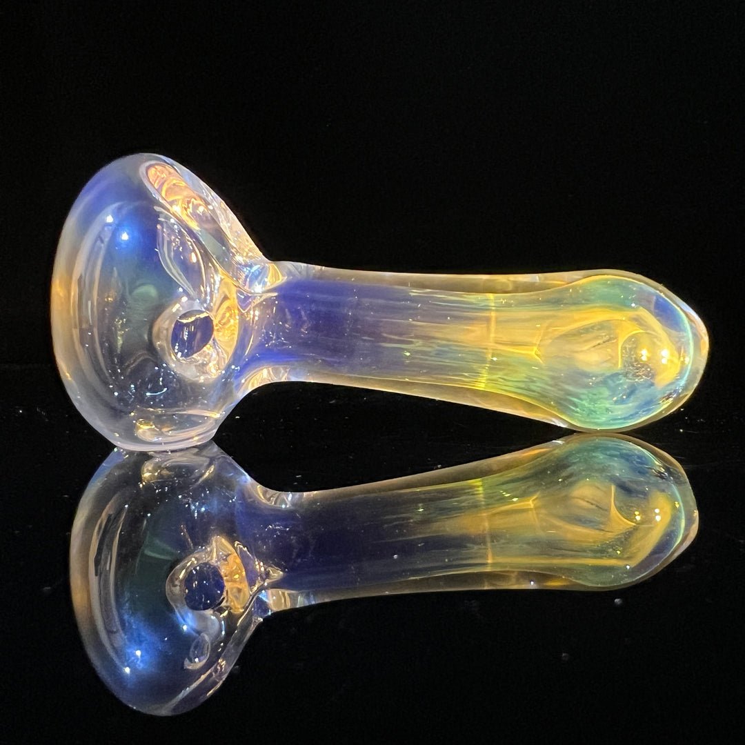 Fumed Color Changer Spoon Glass Pipe TG   