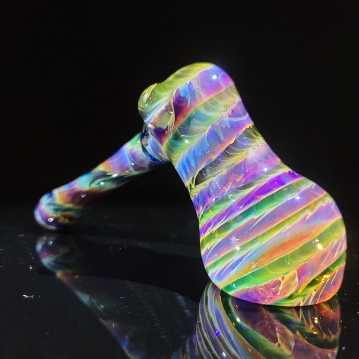 Cobalt Hammer Bubbler Glass Pipe Jedi Glassworks   