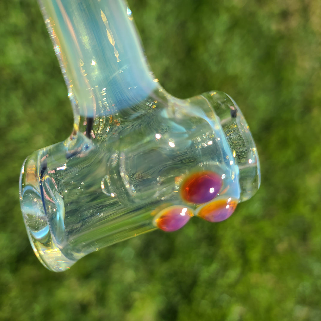 Silver Fumed Hash Hammer Glass Pipe KOP Glass   