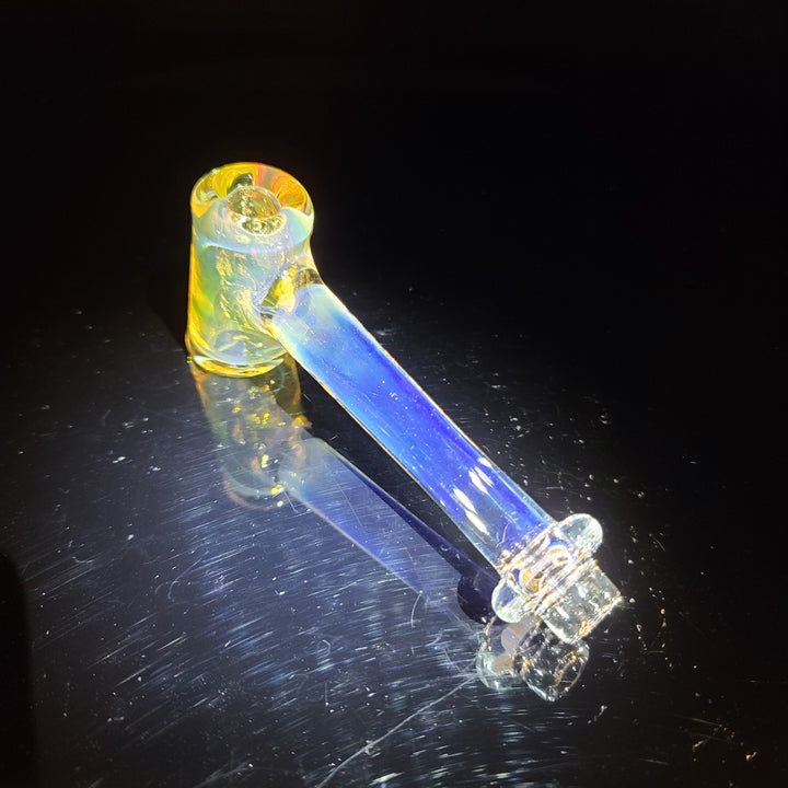 Silver Fumed Hash Hammer Glass Pipe KOP Glass   