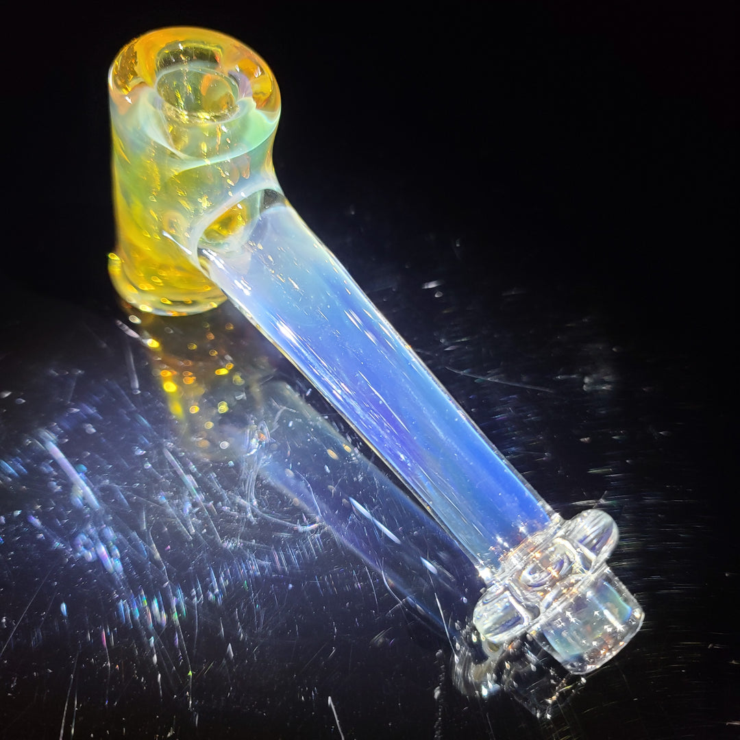 Silver Fumed Hash Hammer Glass Pipe KOP Glass   