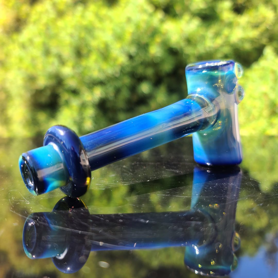 Ocean Storm Hash Hammer Glass Pipe KOP Glass   