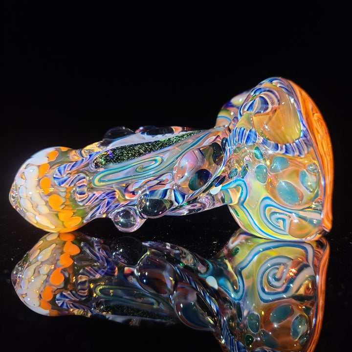 Molten Thick and Twisted Pipe Glass Pipe Molten Imagination   