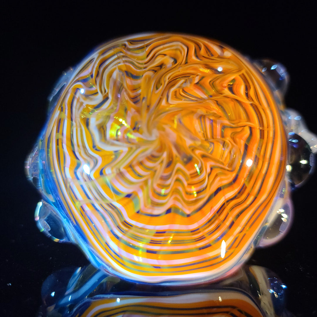 Molten Thick and Twisted Pipe Glass Pipe Molten Imagination   