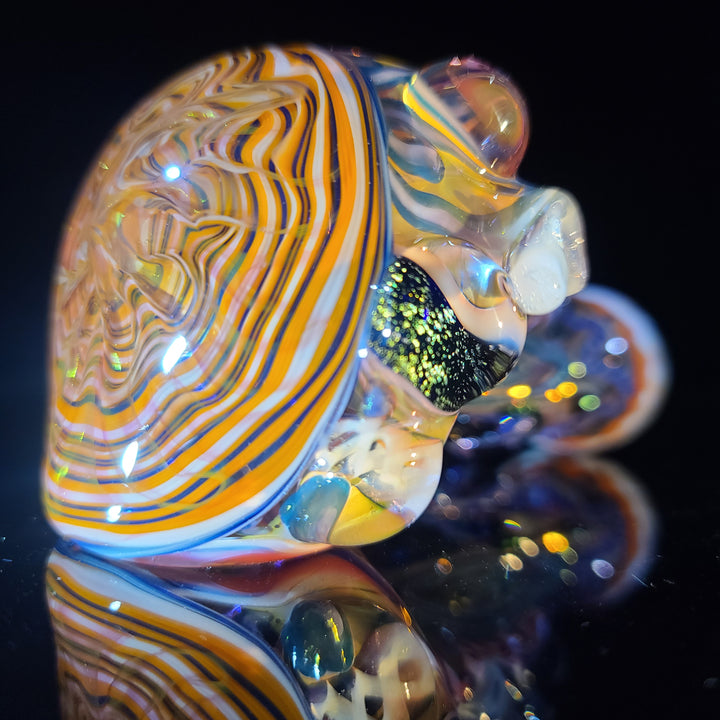 Molten Thick and Twisted Pipe Glass Pipe Molten Imagination   