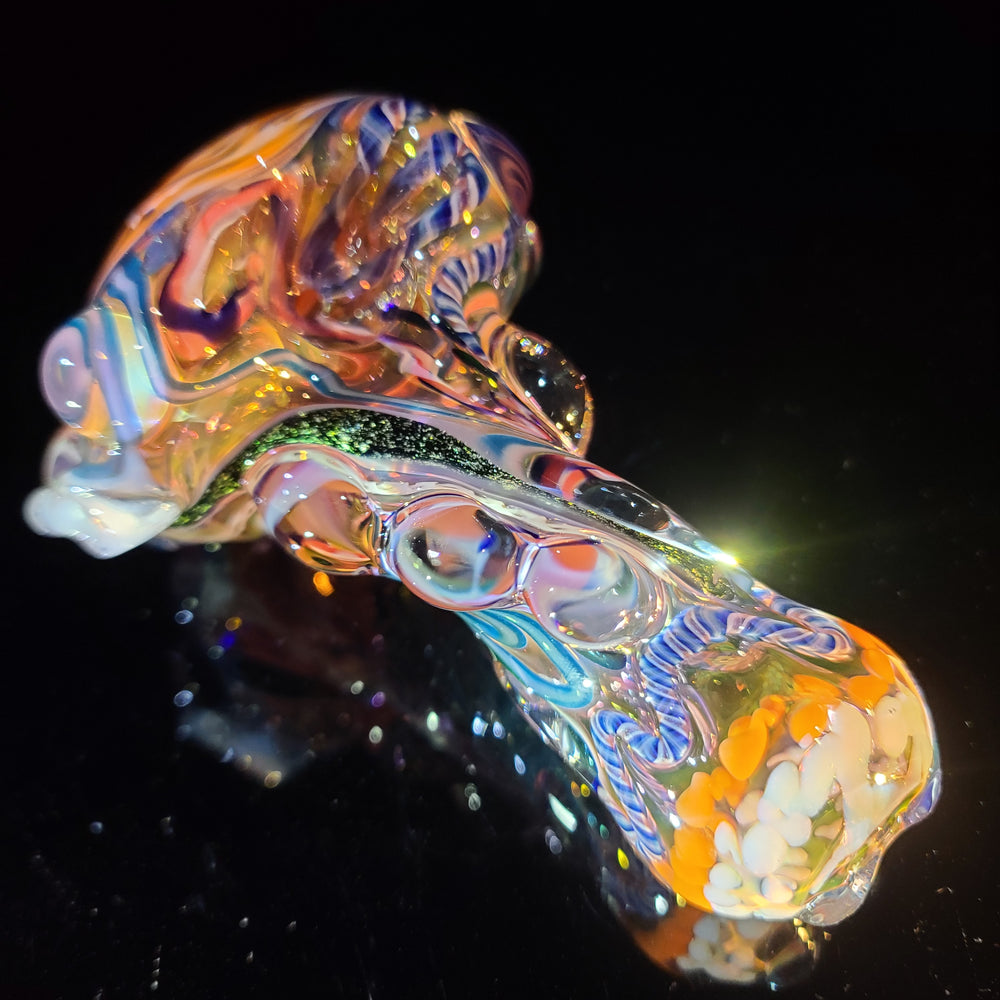 Molten Thick and Twisted Pipe Glass Pipe Molten Imagination   