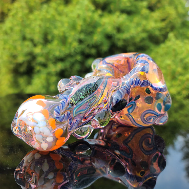 Molten Thick and Twisted Pipe Glass Pipe Molten Imagination   