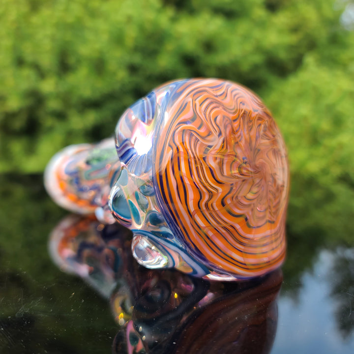 Molten Thick and Twisted Pipe Glass Pipe Molten Imagination   