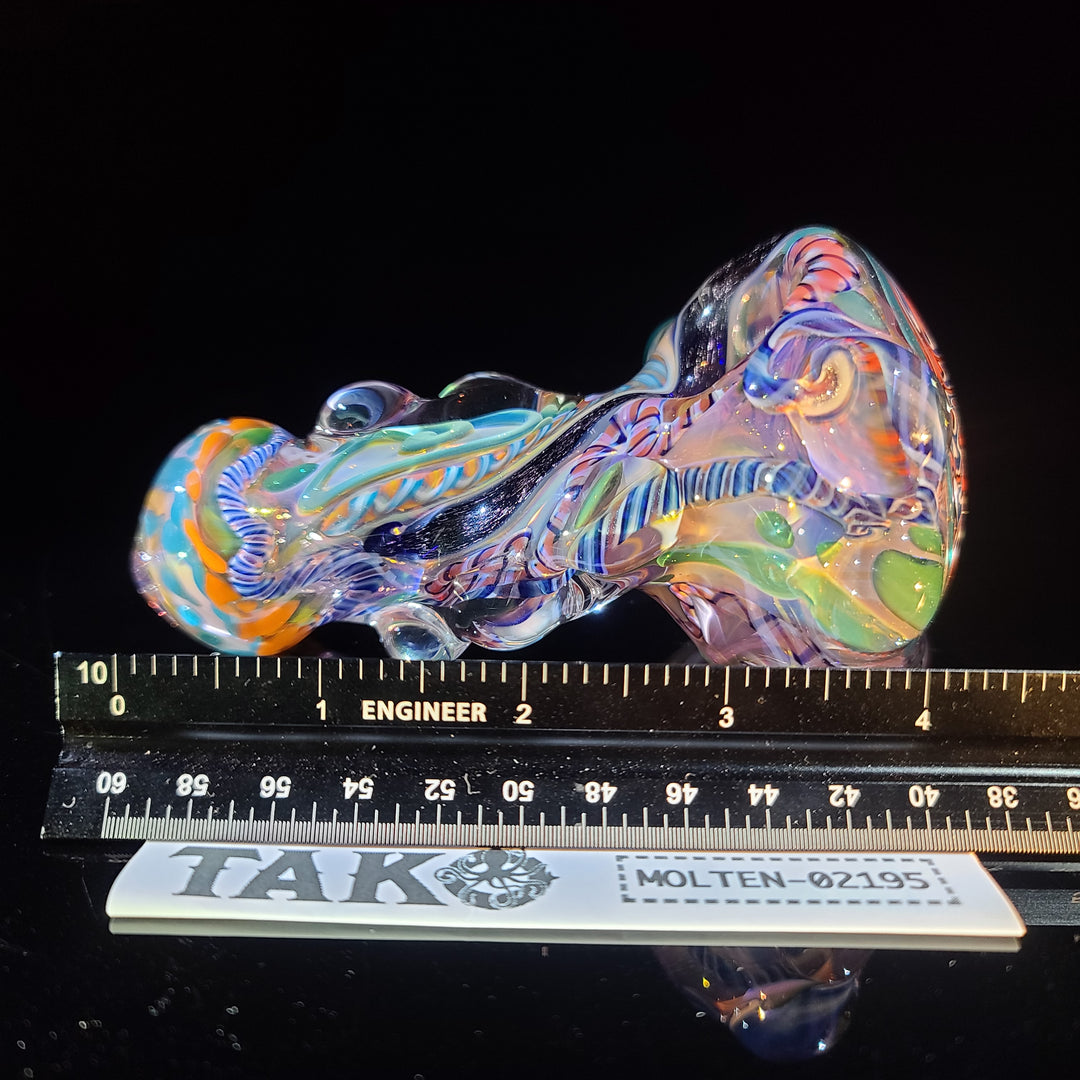 Molten Thick and Twisted Pipe Glass Pipe Molten Imagination   