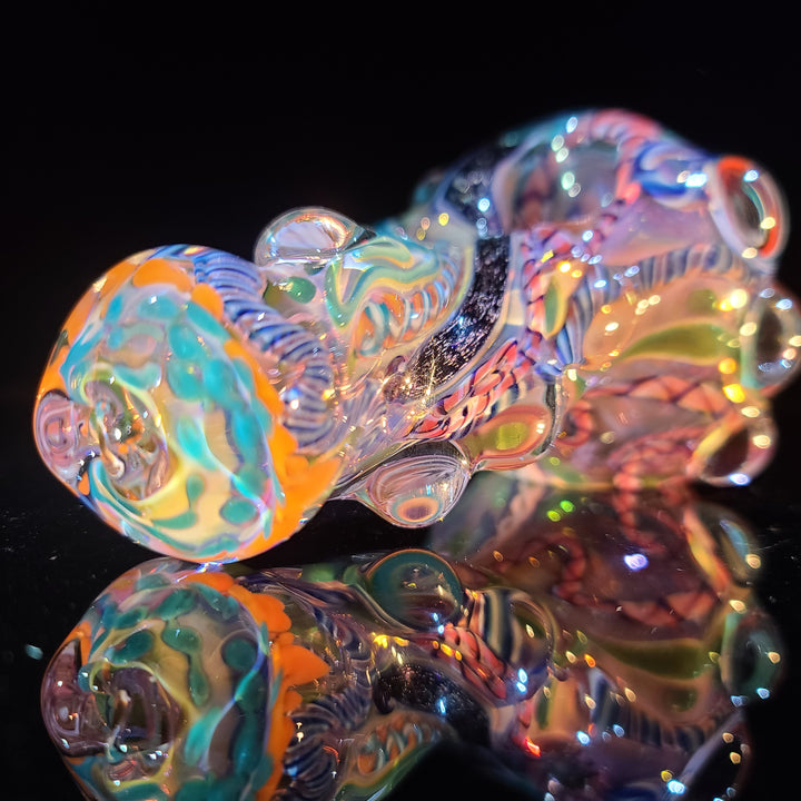 Molten Thick and Twisted Pipe Glass Pipe Molten Imagination   