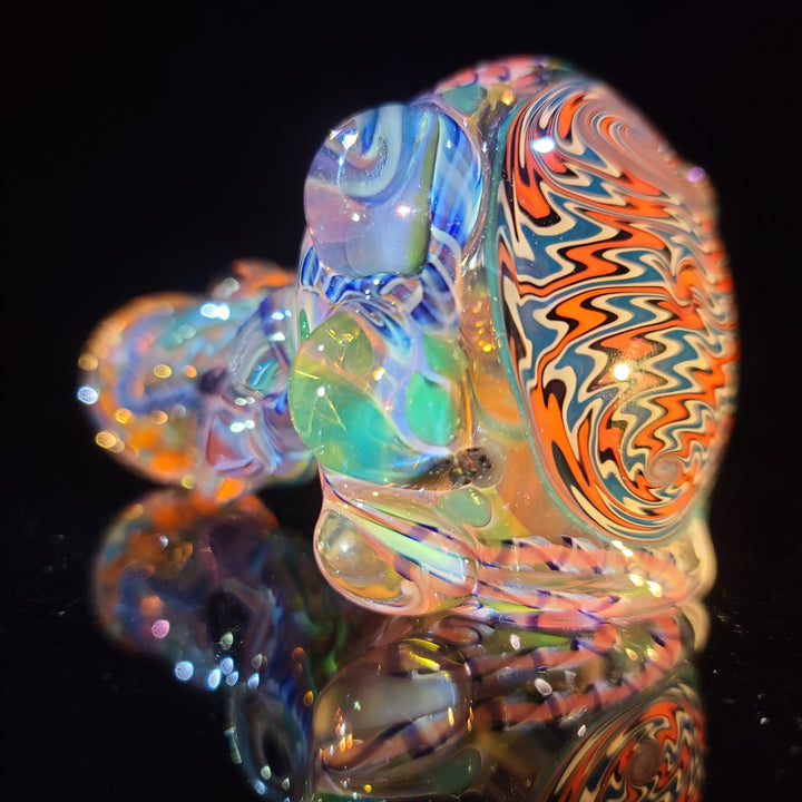 Molten Thick and Twisted Pipe Glass Pipe Molten Imagination   