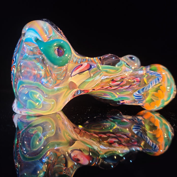 Molten Thick and Twisted Pipe Glass Pipe Molten Imagination   