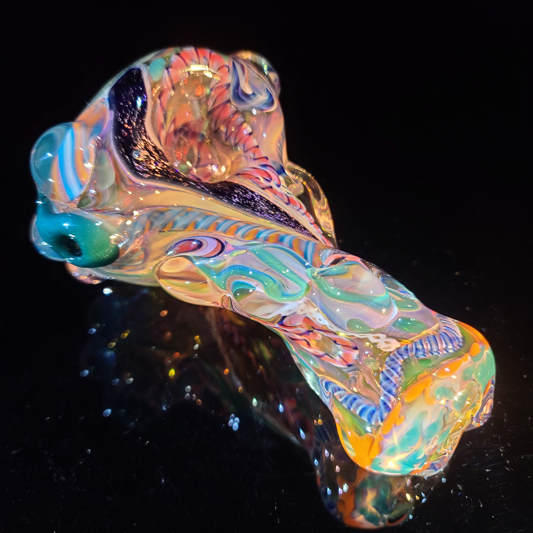 Molten Thick and Twisted Pipe Glass Pipe Molten Imagination   