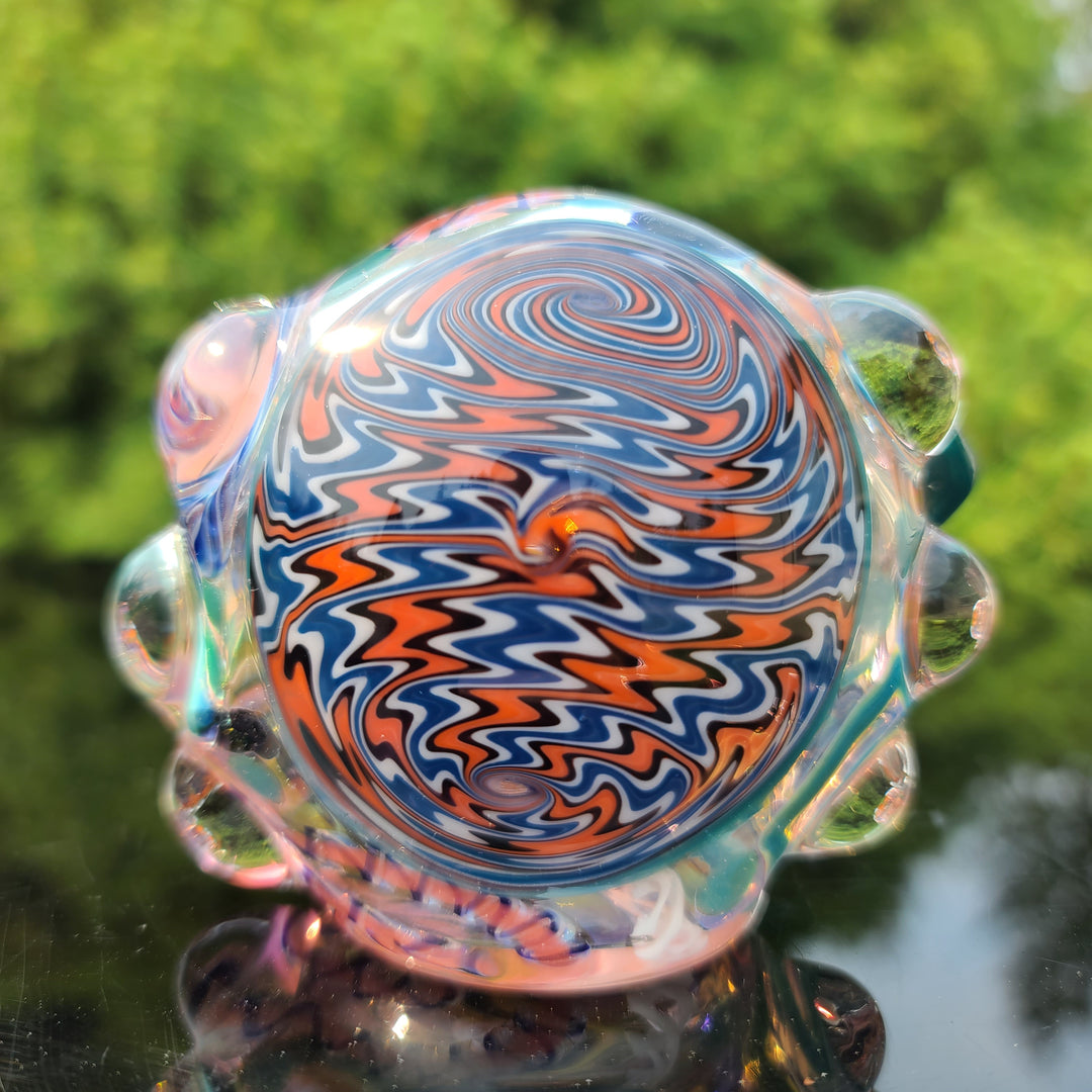 Molten Thick and Twisted Pipe Glass Pipe Molten Imagination   