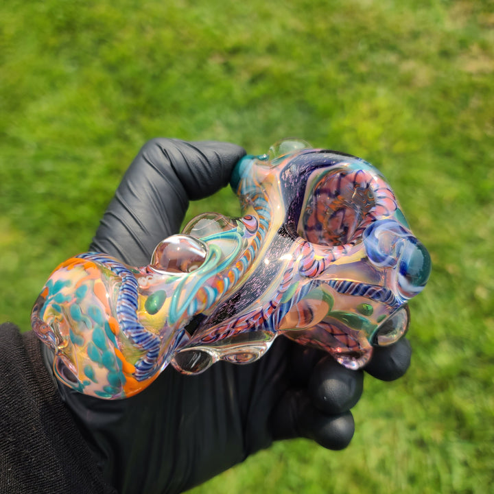 Molten Thick and Twisted Pipe Glass Pipe Molten Imagination   