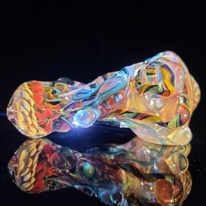 Molten Thick and Twisted Pipe Glass Pipe Molten Imagination   