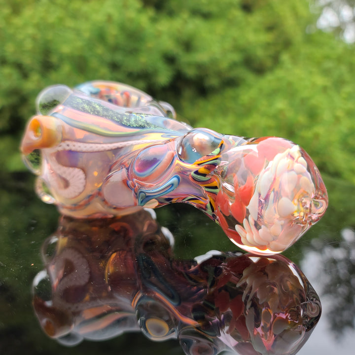 Molten Thick and Twisted Pipe Glass Pipe Molten Imagination   