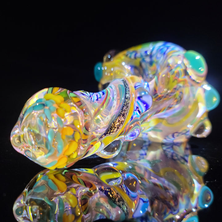 Molten Thick and Twisted Pipe Glass Pipe Molten Imagination   