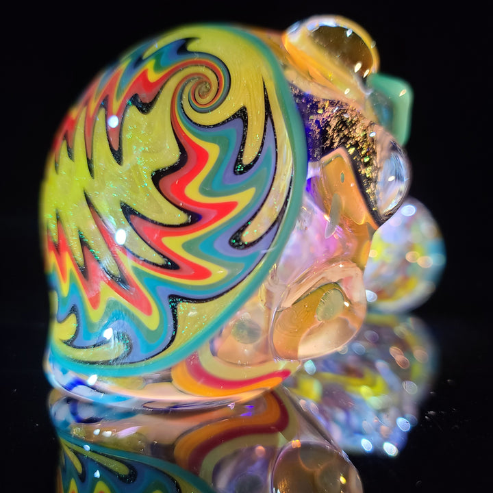 Molten Thick and Twisted Pipe Glass Pipe Molten Imagination   