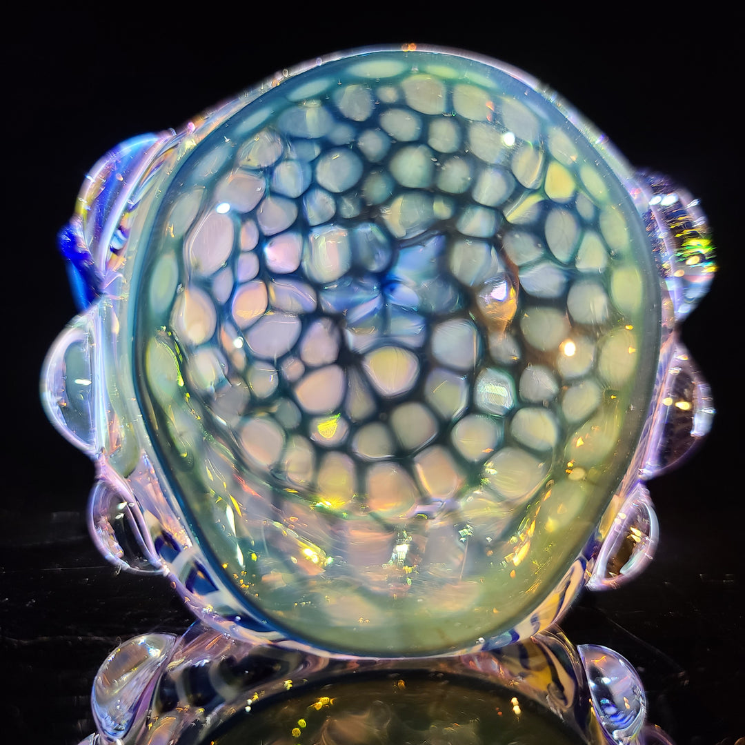 Molten Thick and Twisted Pipe - Lefty Glass Pipe Molten Imagination   