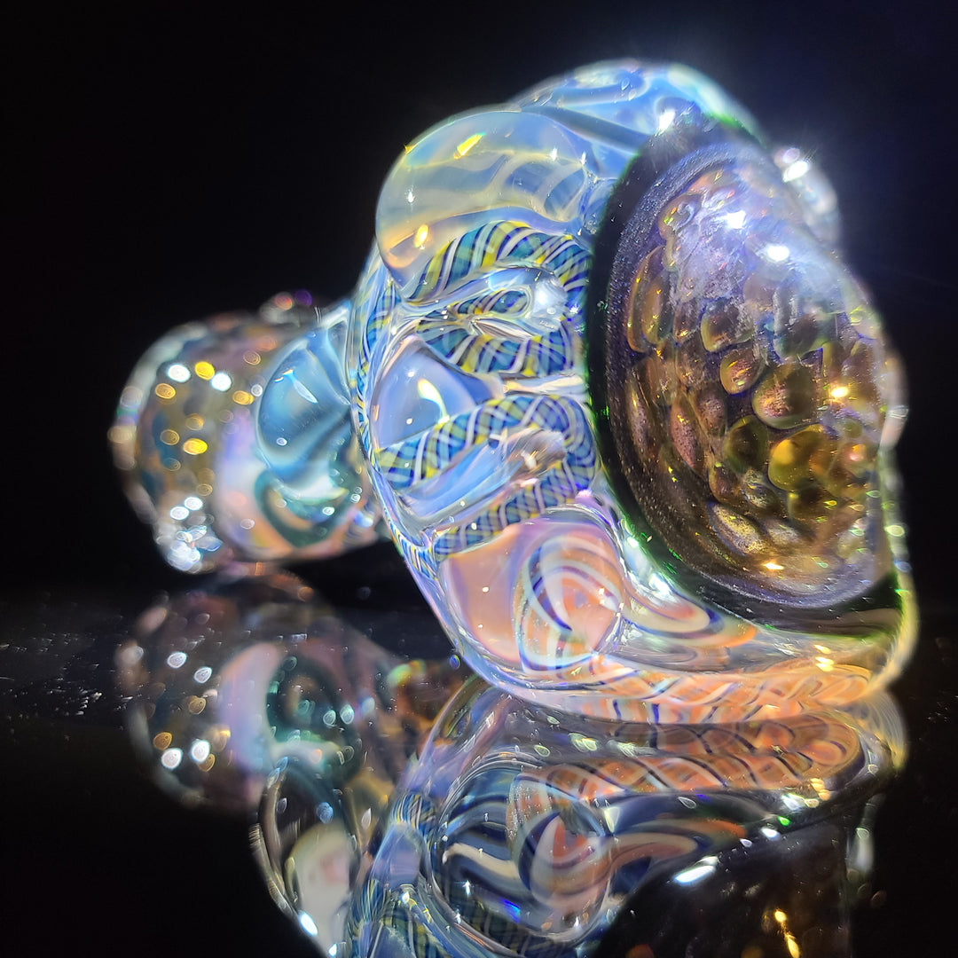 Molten Thick and Twisted Pipe Glass Pipe Molten Imagination   