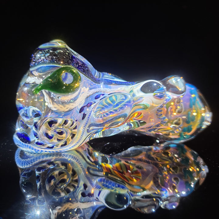 Molten Thick and Twisted Pipe Glass Pipe Molten Imagination   