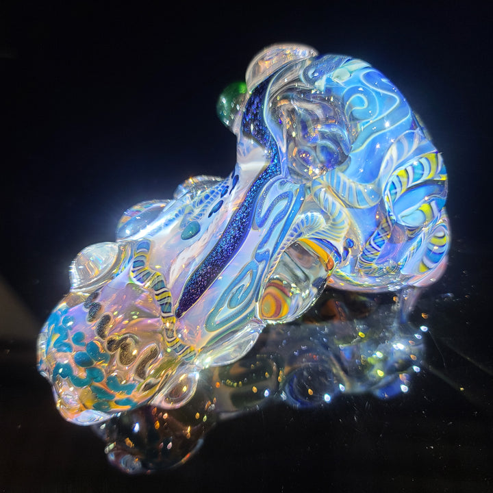 Molten Thick and Twisted Pipe Glass Pipe Molten Imagination   