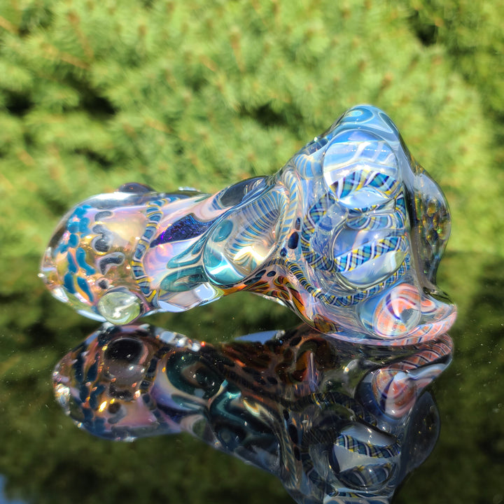 Molten Thick and Twisted Pipe Glass Pipe Molten Imagination   