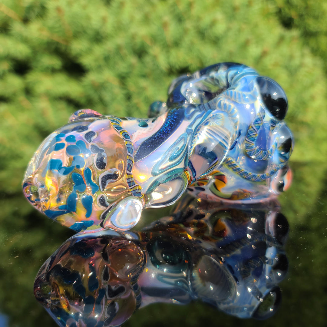 Molten Thick and Twisted Pipe Glass Pipe Molten Imagination   