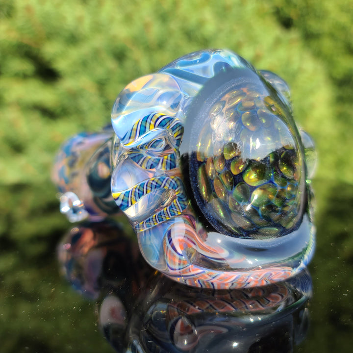 Molten Thick and Twisted Pipe Glass Pipe Molten Imagination   