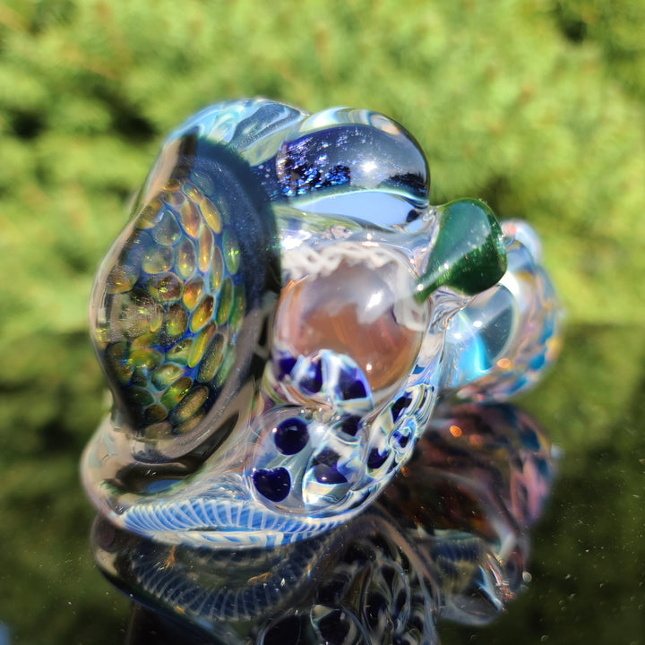 Molten Thick and Twisted Pipe Glass Pipe Molten Imagination   