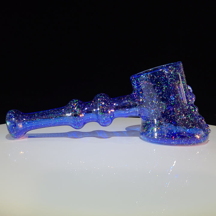 Puffco Proxy Hammer Crushed Opal Blue Glass Pipe Noah the Glassblowa   